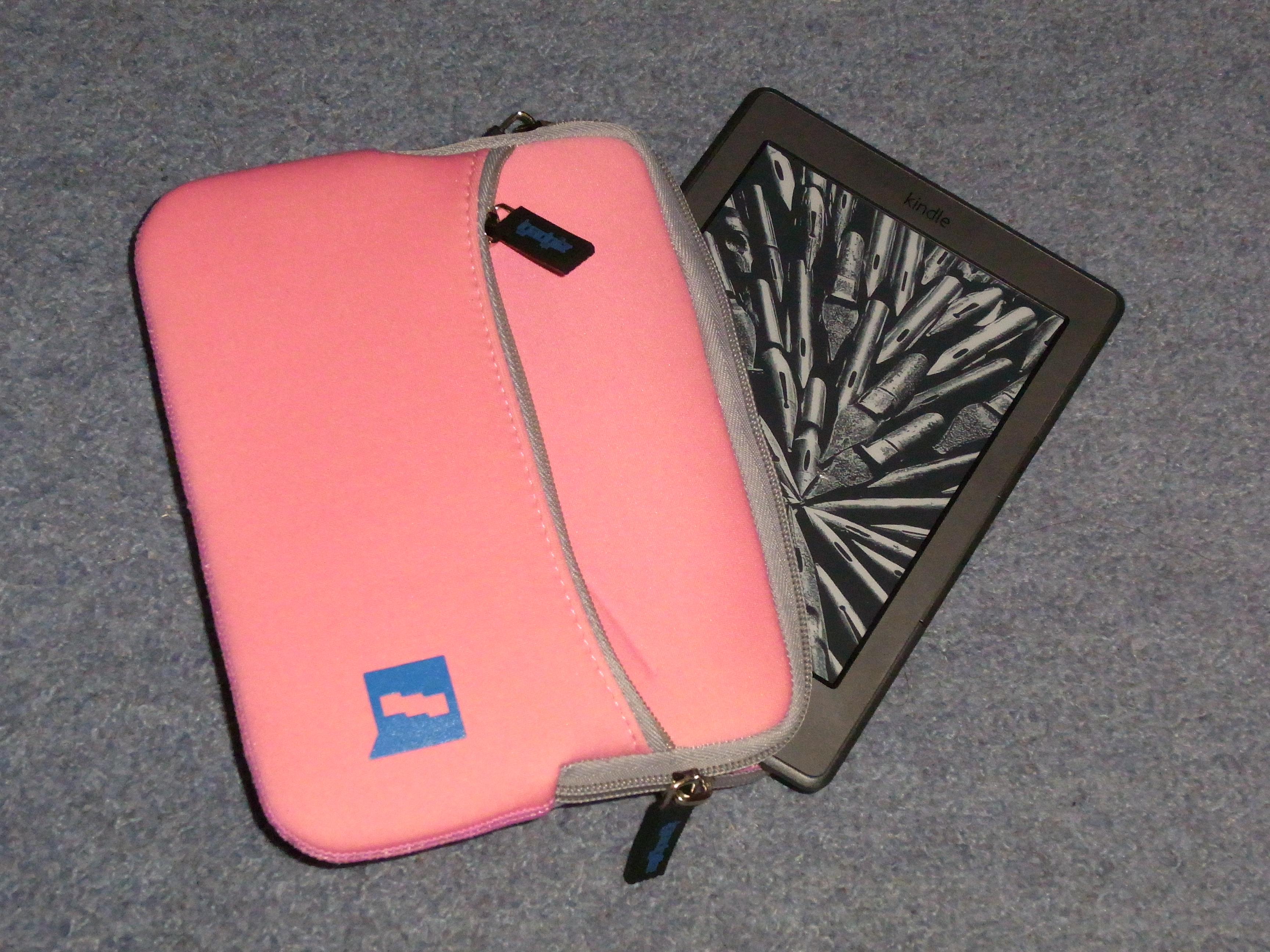 Kindle and Neoprene Sleeve