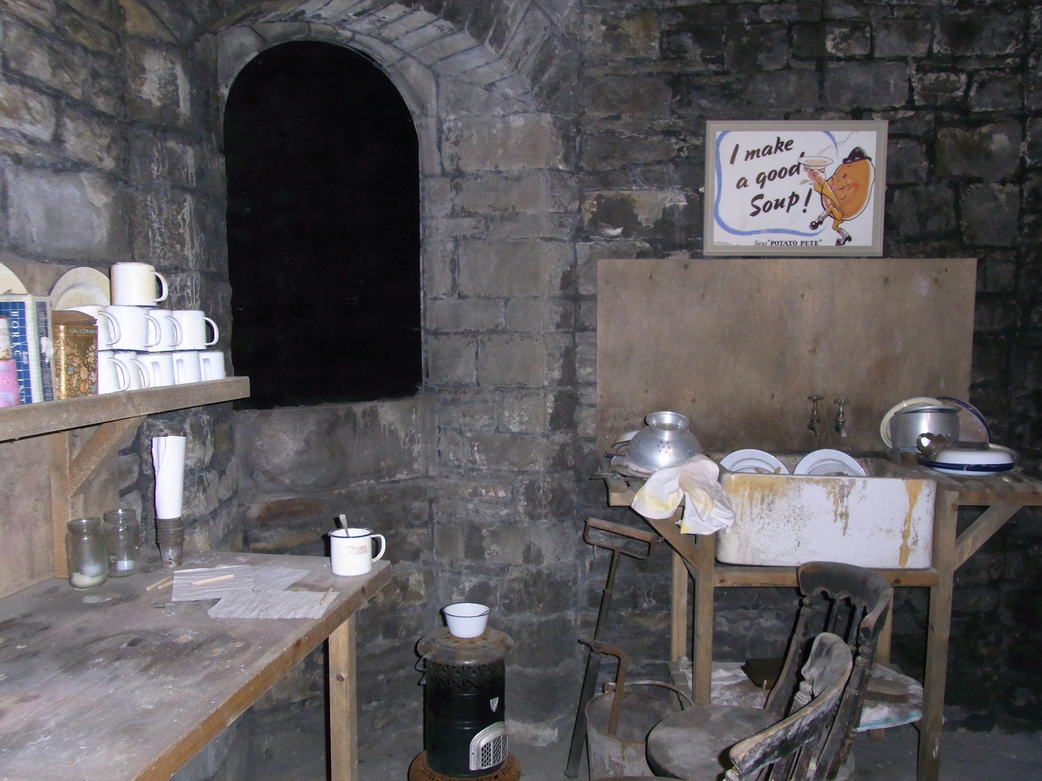 Cardiff Castle Wartime Shelter