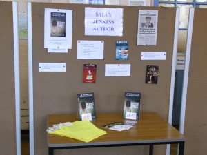 Sally Jenkins Author Stand