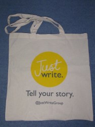 Just Write Tote Bag